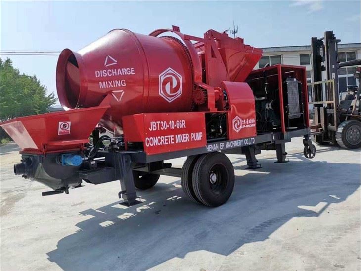 40m³/hr Cement Mixer With Pump